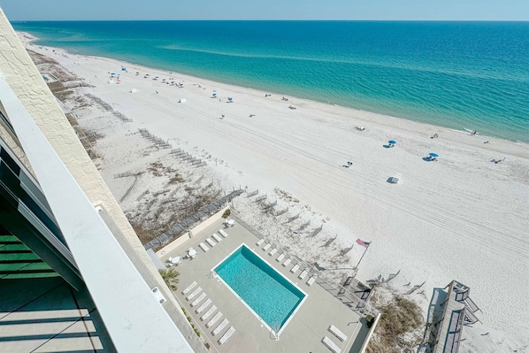 Where turquoise waters meet pristine sands. Discover your slice of paradise in this idyllic coastal retreat. Private balcony view!