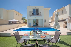 Outside Dining Area and Pool