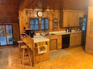 Kitchen with dishwasher