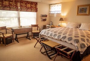 Spacious room with tons of light.