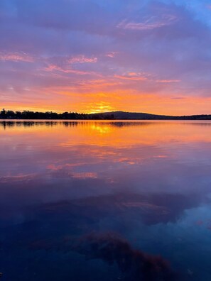 Summer sunset.