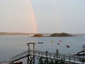 Rainbow over Cabbage Island
