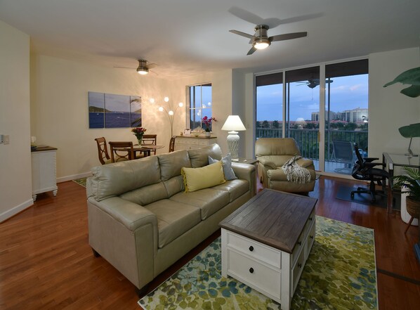 Living Room with New Furnishings and Décor