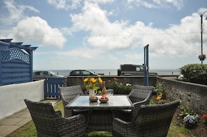 Relax and enjoy the view across Mounts Bay