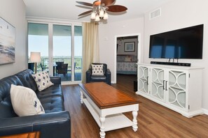 The Palms of Destin 2616 - Living Area with Flat Screen TV