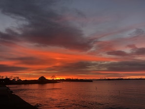 Sunrise from backyard