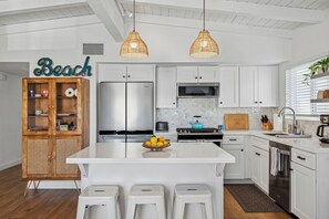 Upstairs Kitchen, everything you need to cook!