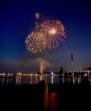 Saturday Night Fireworks on the lake.