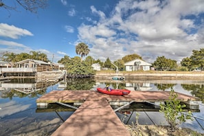 Private Exterior Space | Private Dock | Canal Front Location
