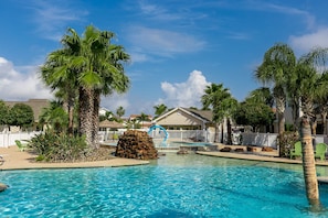 Great pool area to enjoy with family and friends