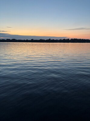 Sunset from dock!