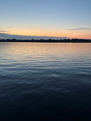 Sunset from dock!