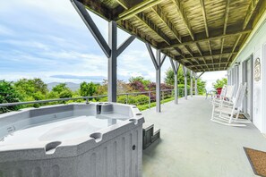 Lower Patio | New Hot Tub