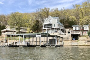 The Jozarks view from the lake. 