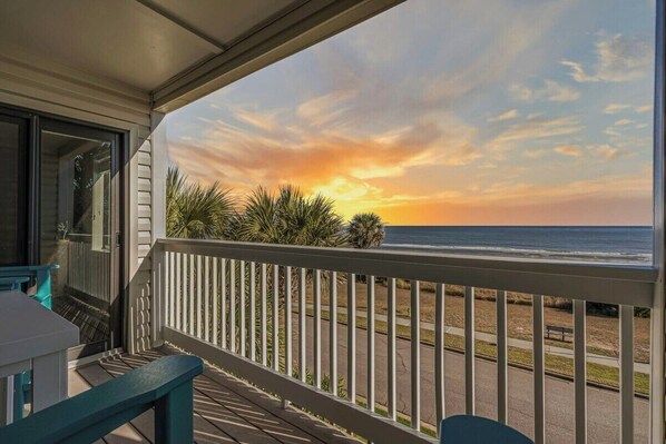 The Balcony View at Sunrise!