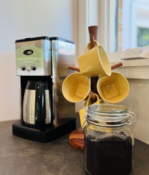 Coffee, Bottled Water & Bananas Are Always a Staple.