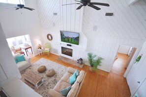 Wide open living space for gathering with family!