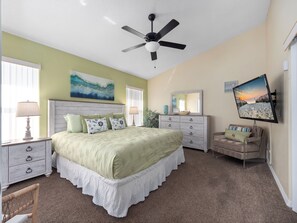 Lovely King Size Bedroom with Flat Screen TV and Ensuite Bathroom