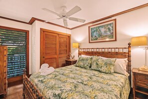 Hawaiian Comfort in a King bed!