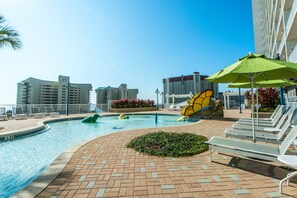 Adorable kiddie pool area