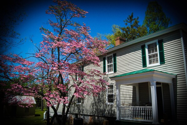 The west end porch
