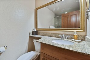 Guest bathroom vanity