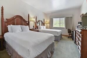 Guest bedroom with two queen beds