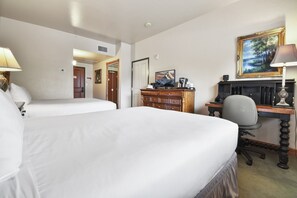 Guest bedroom offers two queen beds