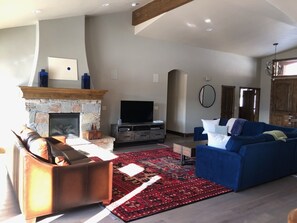 Sunny spacious comfortable main floor living room