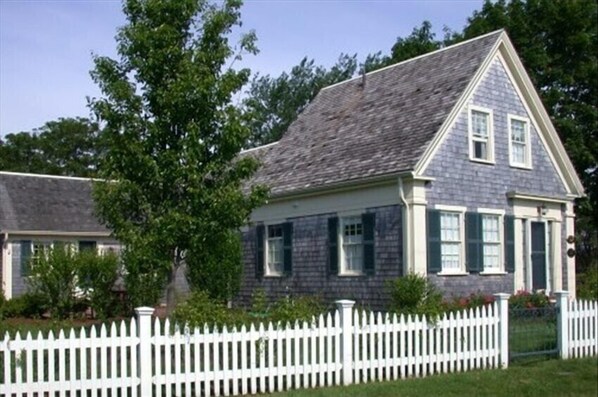 Exterior facing School Street