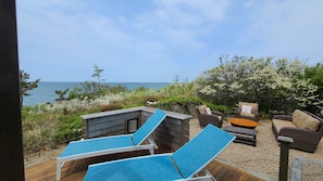 Stretch out and enjoy the amazing Cape Cod Bay view