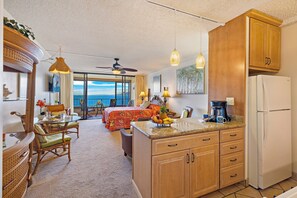 Jr Suite view from Kitchen Entry