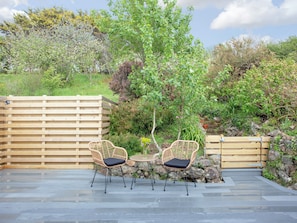 Furnished patio area | Little Foxes, Perranporth