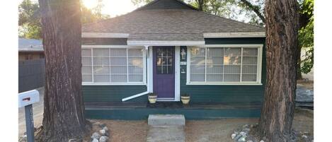 Front entry main house apx. 1300 sq. ft originally built 1935