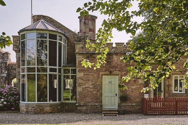 The exterior of Albert Lodge, Welsh Borders