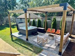 Hot Tub and Fire PIt