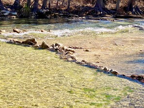 North Star - 2 prong of the Frio River. North Star's riverfront is 1,000 feet.
