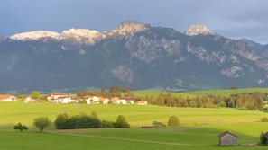 Blick auf den Tegelberg