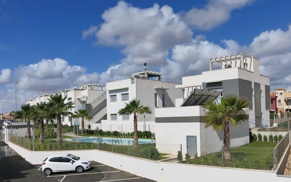 View from the kitchen's terrace