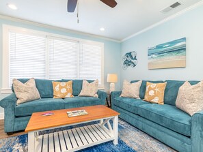 Living Area - Sleeper Sofa