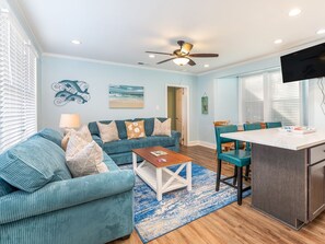 Living Area - Sleeper Sofa