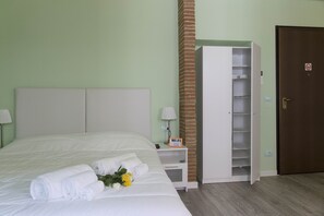 Wardrobe for storage.