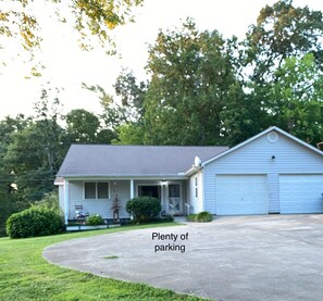 Entire home with plenty of parking, however garage is not available to guests.