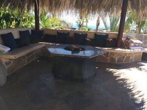 Palapa in pool area