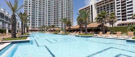 Resort style pool at the Sapphire!