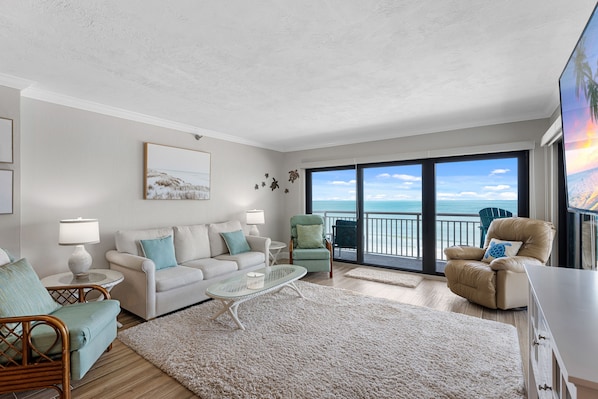 Oceanfront Living Room