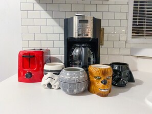 Kaffe och/eller kaffebryggare