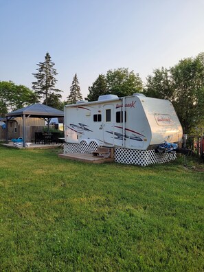 Outside unit and property