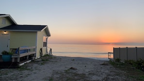 Watch sunrise over the ocean and sunset over the nature preserve!