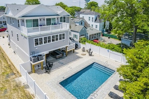 Aerial View of Backyard